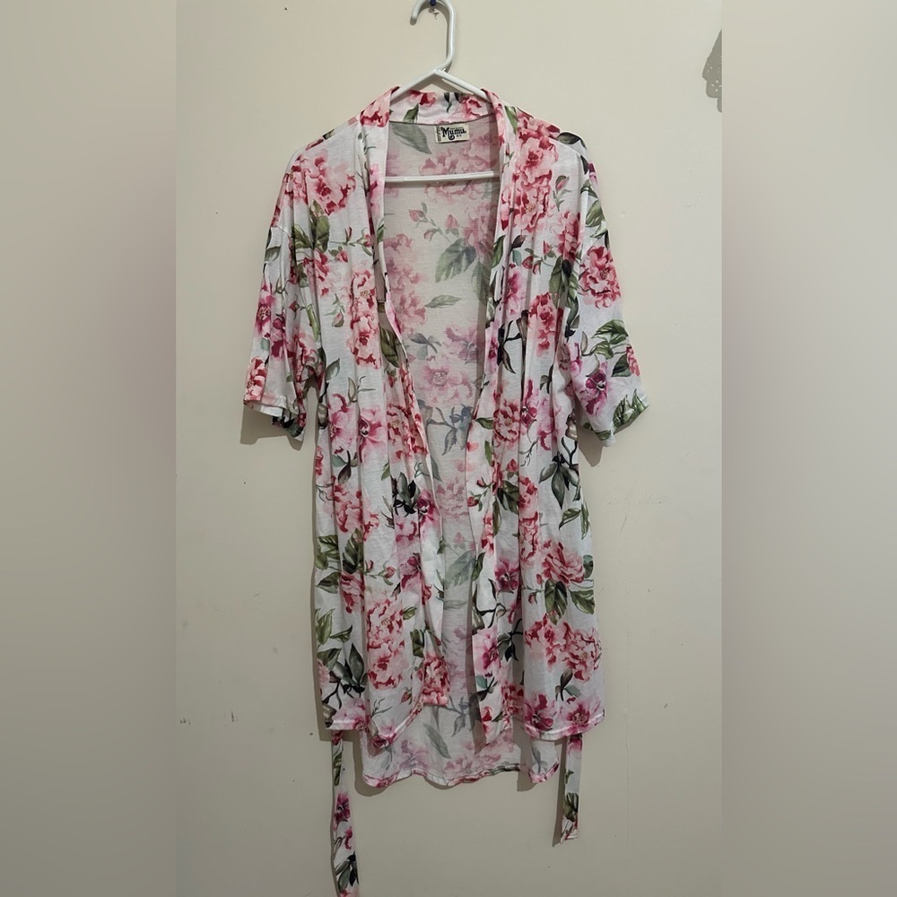 Show Me Your Mumu OSFA Floral Print Kimono